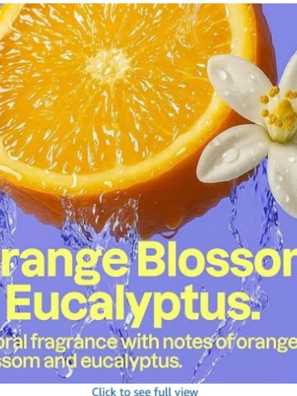 Attitude orange blossom